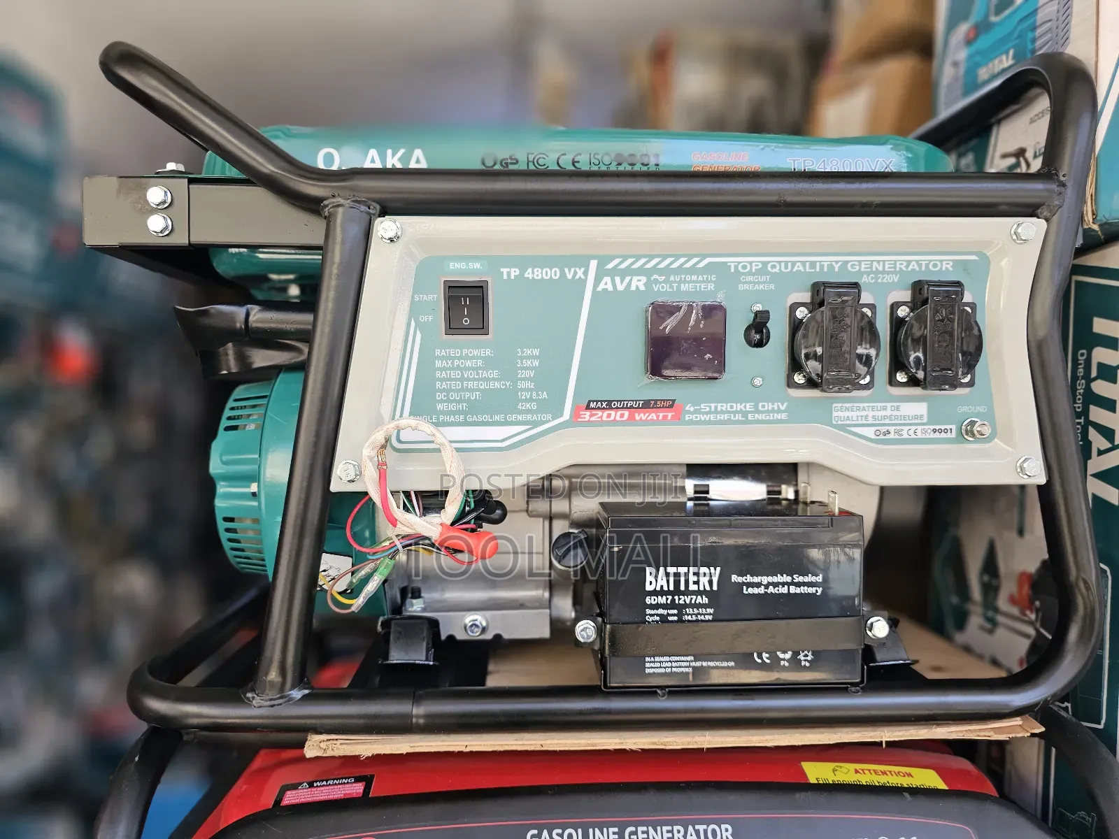 Osaka Gasoline Generator 3.5kva Tp4800vx
