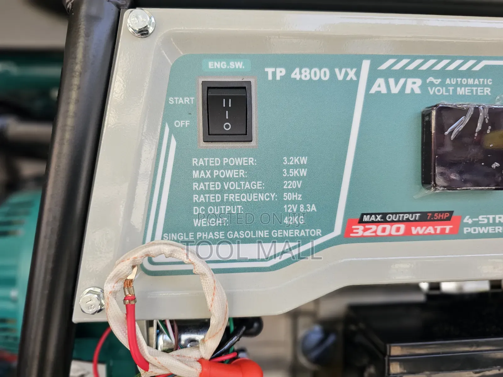 Osaka Gasoline Generator 3.5kva Tp4800vx