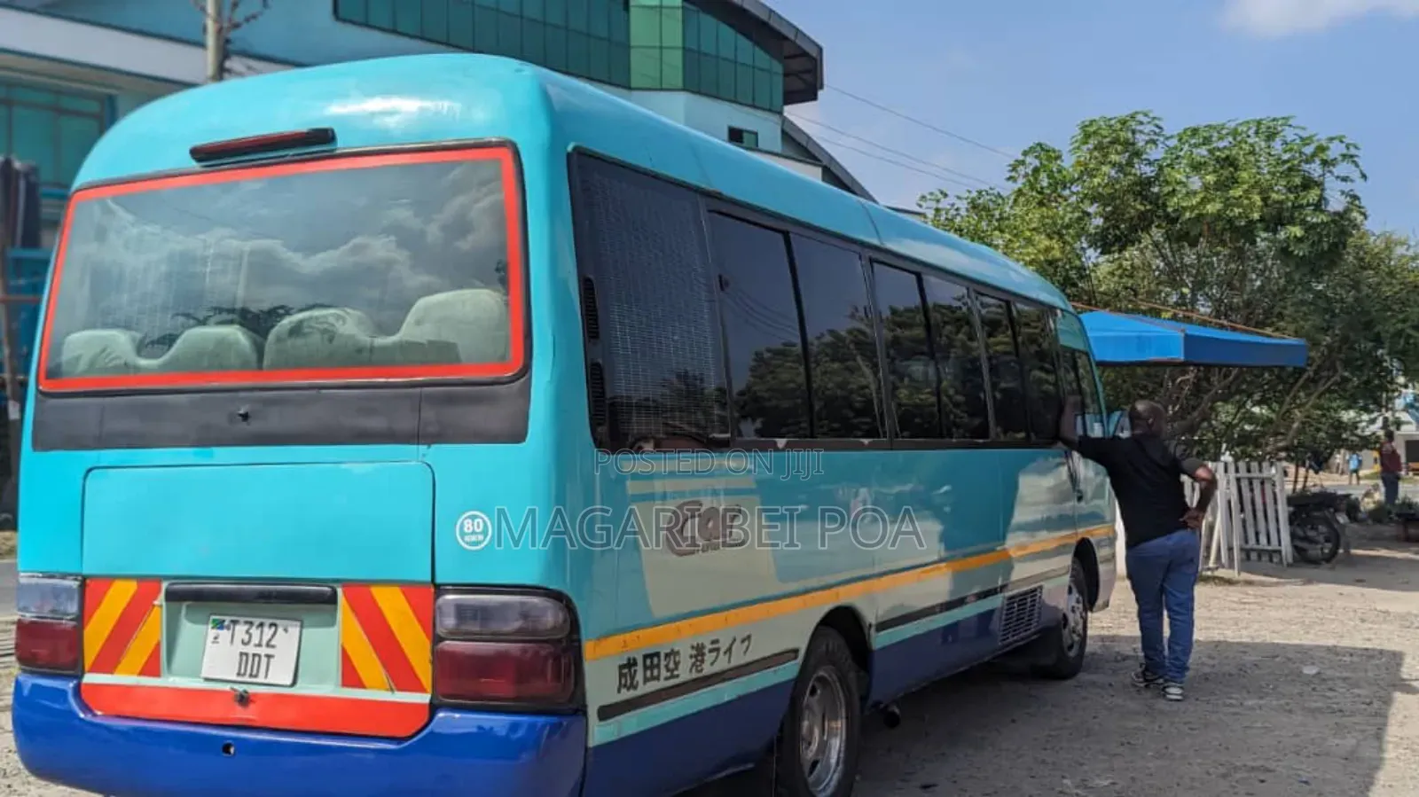 Toyota Coaster 2003 Blue