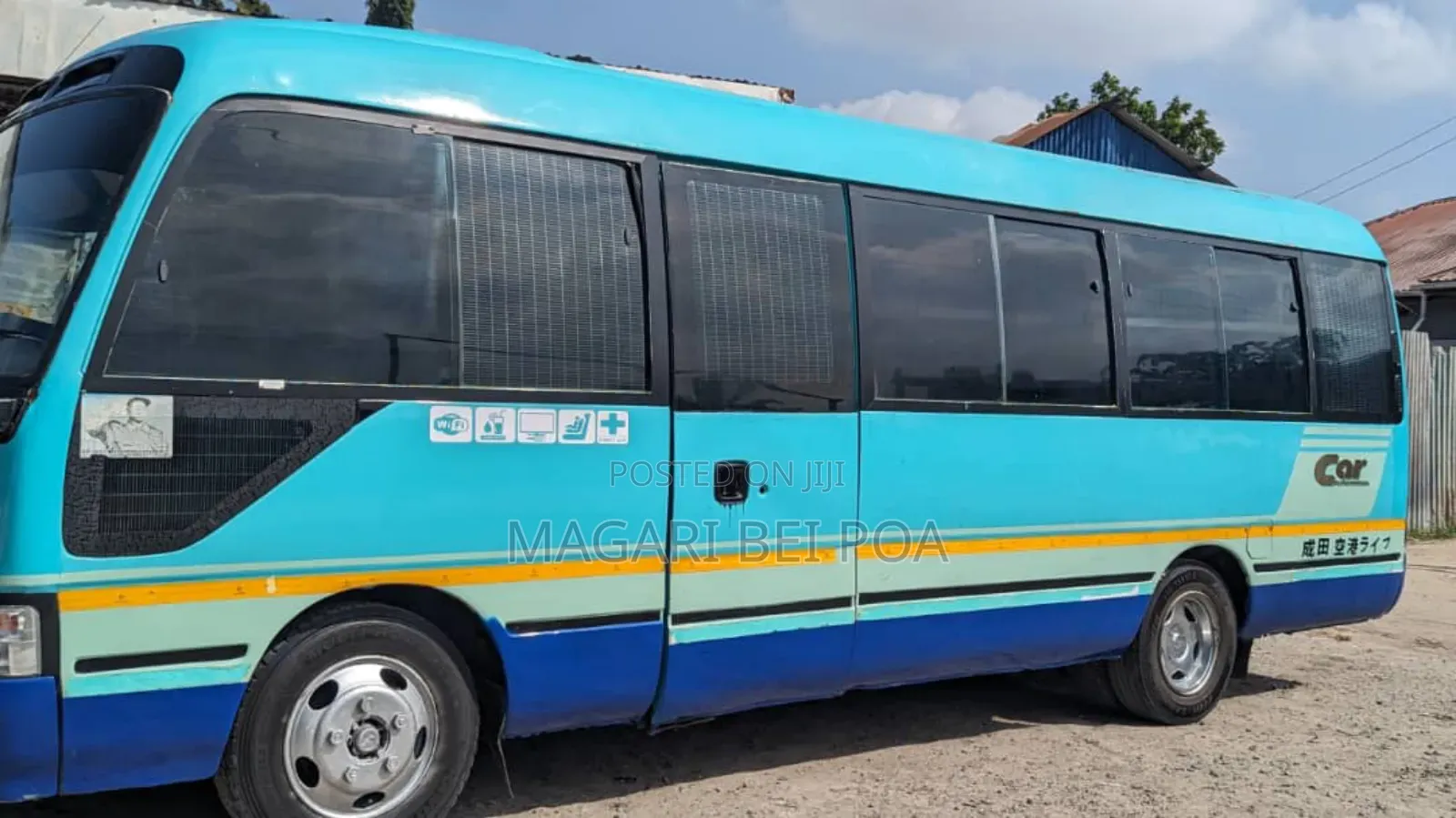 Toyota Coaster 2003 Blue