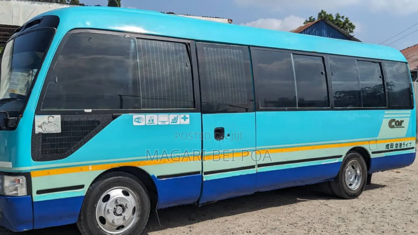 Toyota Coaster 2003 Blue