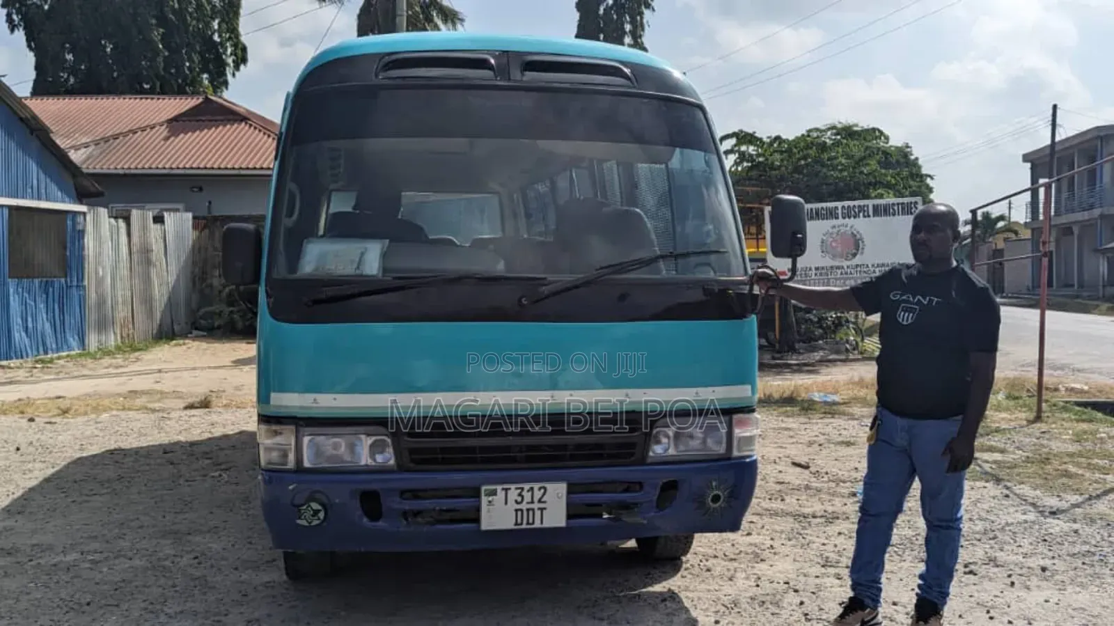 Toyota Coaster 2003 Blue