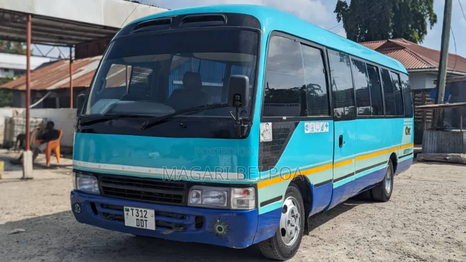 Toyota Coaster 2003 Blue