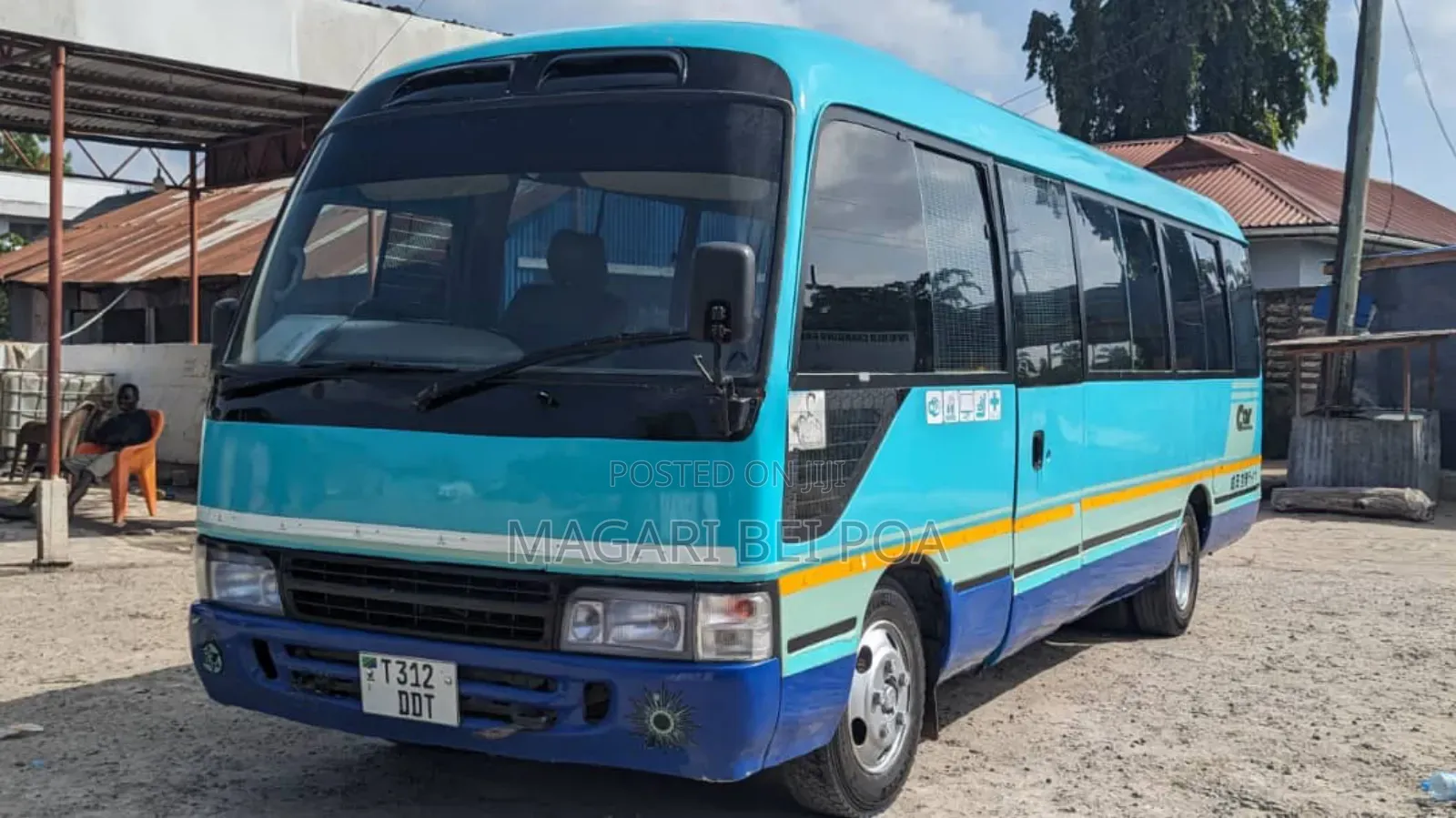 Toyota Coaster 2003 Blue