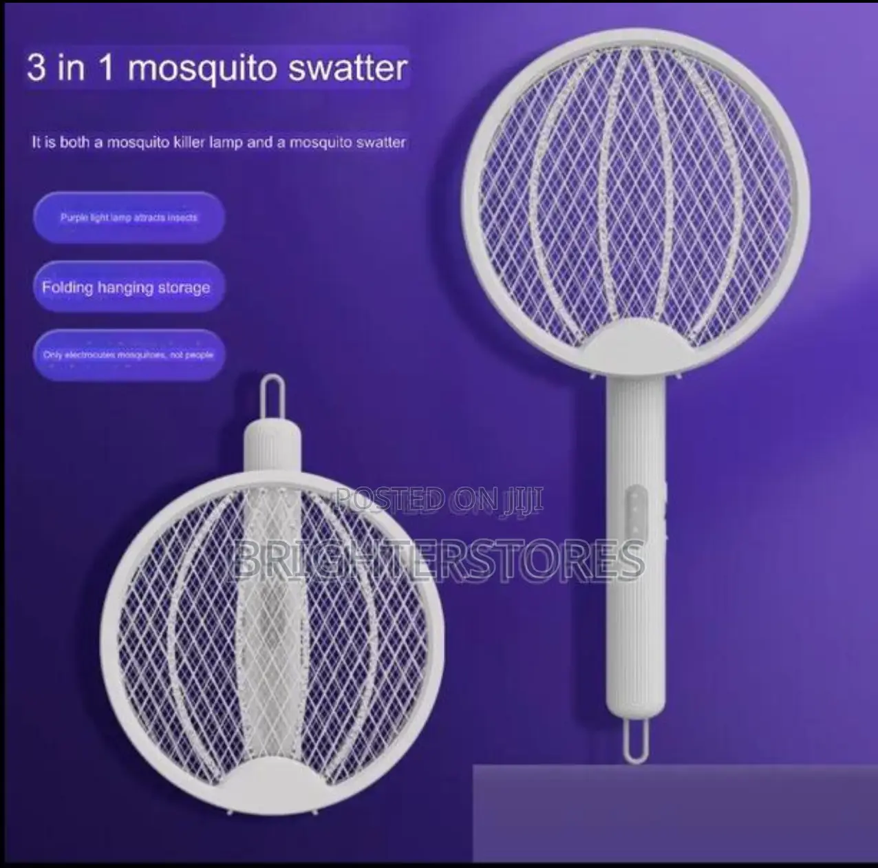 3in 1 Mosquito Killer Lamp, Rechargeable