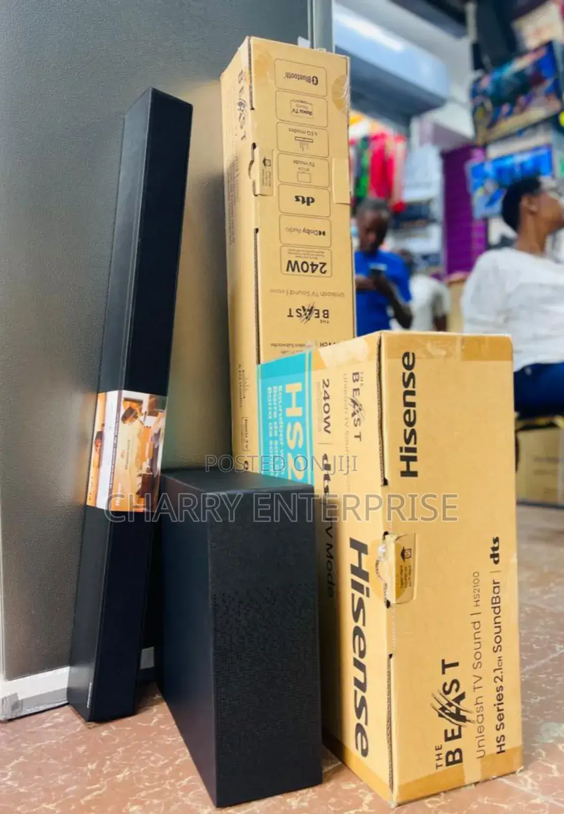 Hs2100 Hisense Soundbar 2.1ch With Wireless Subwoofer 240W