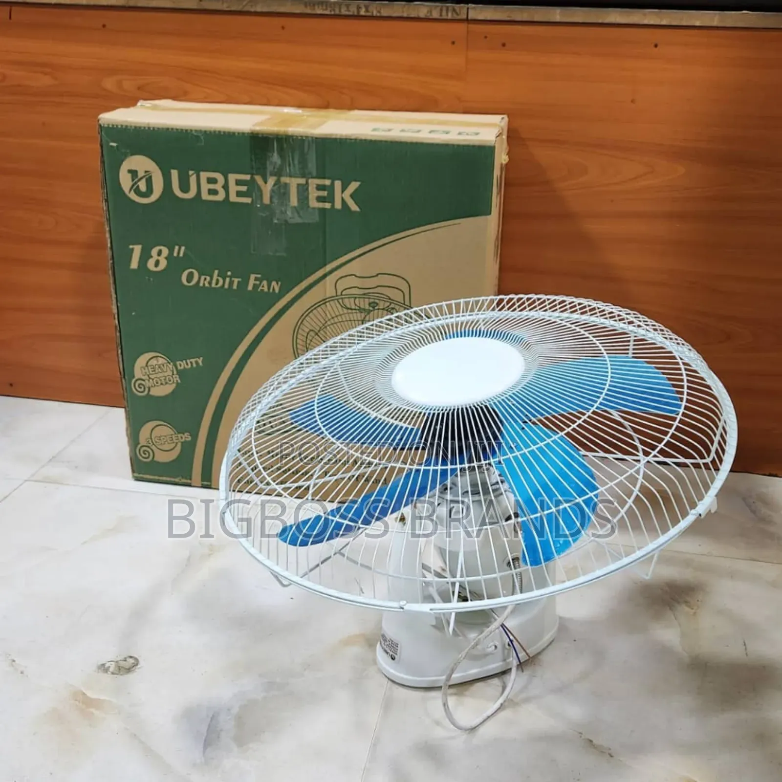 Uber Orbit Ceiling Fan 18 Size