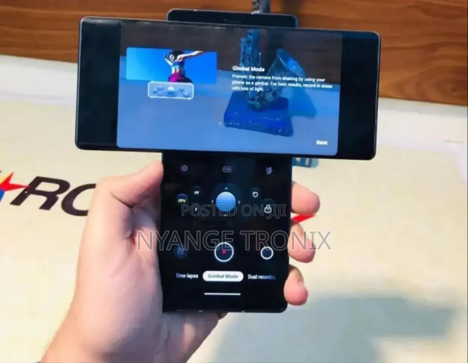 New LG Wing 5G 128 GB Black