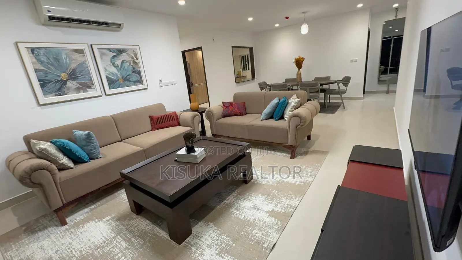 Furnished 3bdrm Apartment in Morocco, Kinondoni for rent