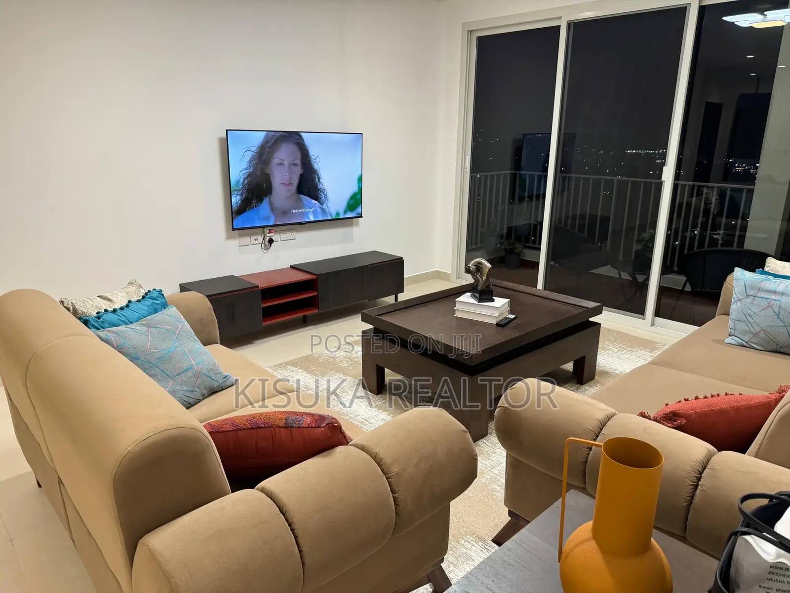 Furnished 3bdrm Apartment in Morocco, Kinondoni for rent