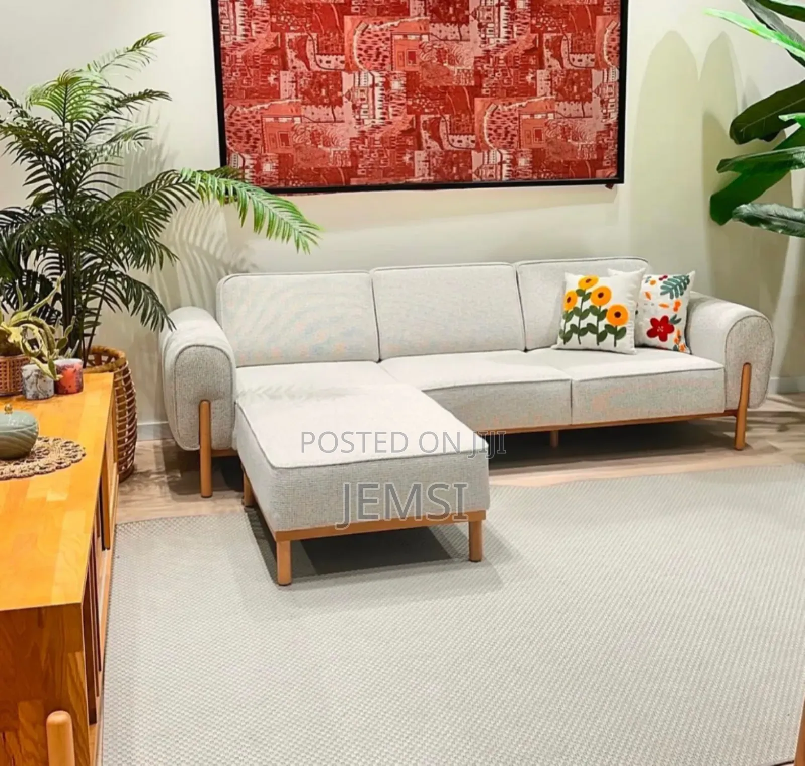 Sofaset L Shape 3;2 Seat Capacity