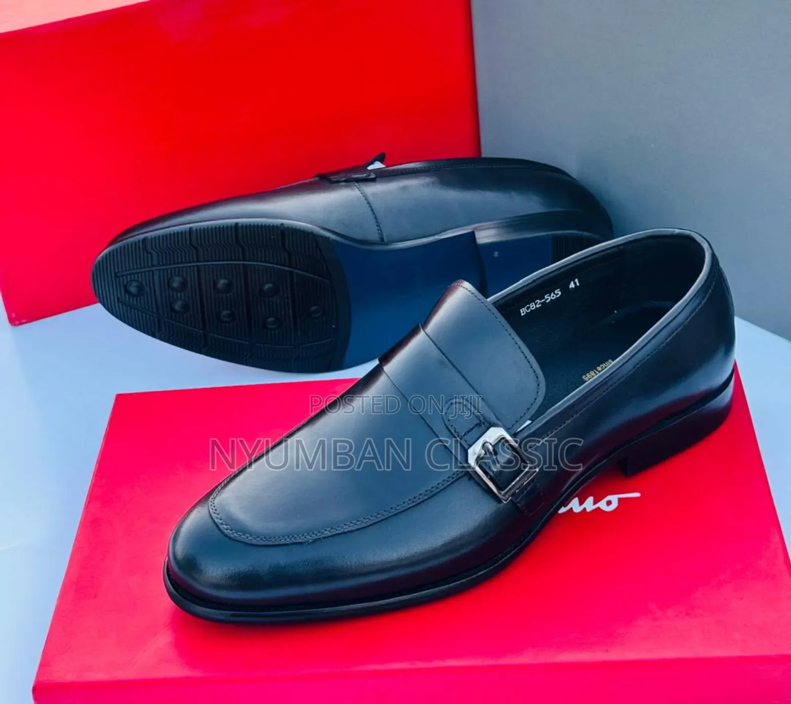 Single Lock Moccasin Shoes