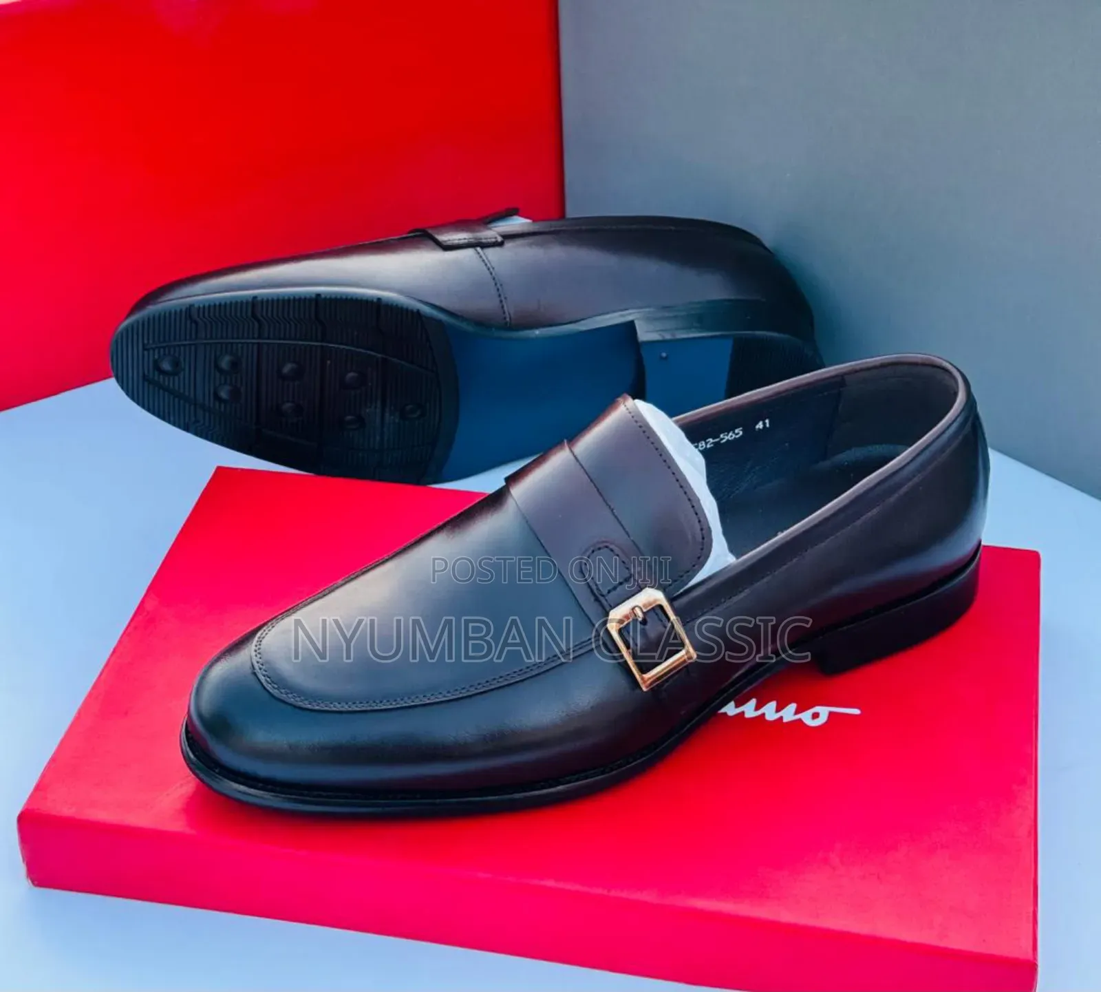 Single Lock Moccasin Shoes