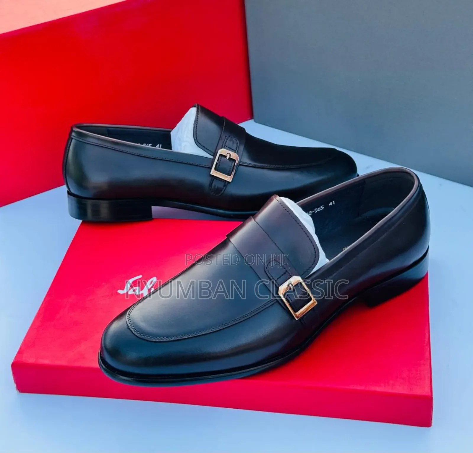 Single Lock Moccasin Shoes