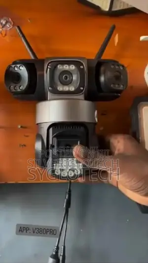 CCTV Camera PTZ 3 Lens Camera Inatumia Laini