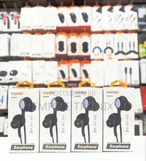 FASTER F5 Super Bass Earphones 3.5mm Jack Noise Cancellation