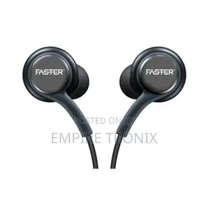 FASTER F5 Super Bass Earphones 3.5mm Jack Noise Cancellation