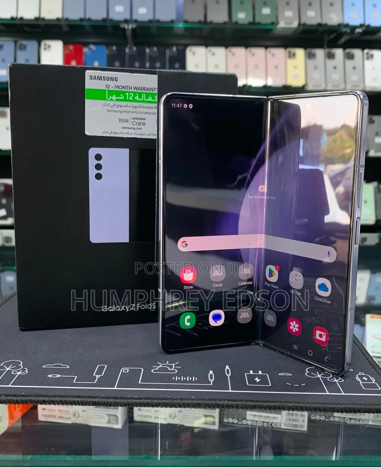 New Samsung Galaxy Z Fold 5 256 GB White
