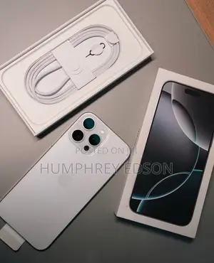 New Apple iPhone 16 Pro Max 256 GB White