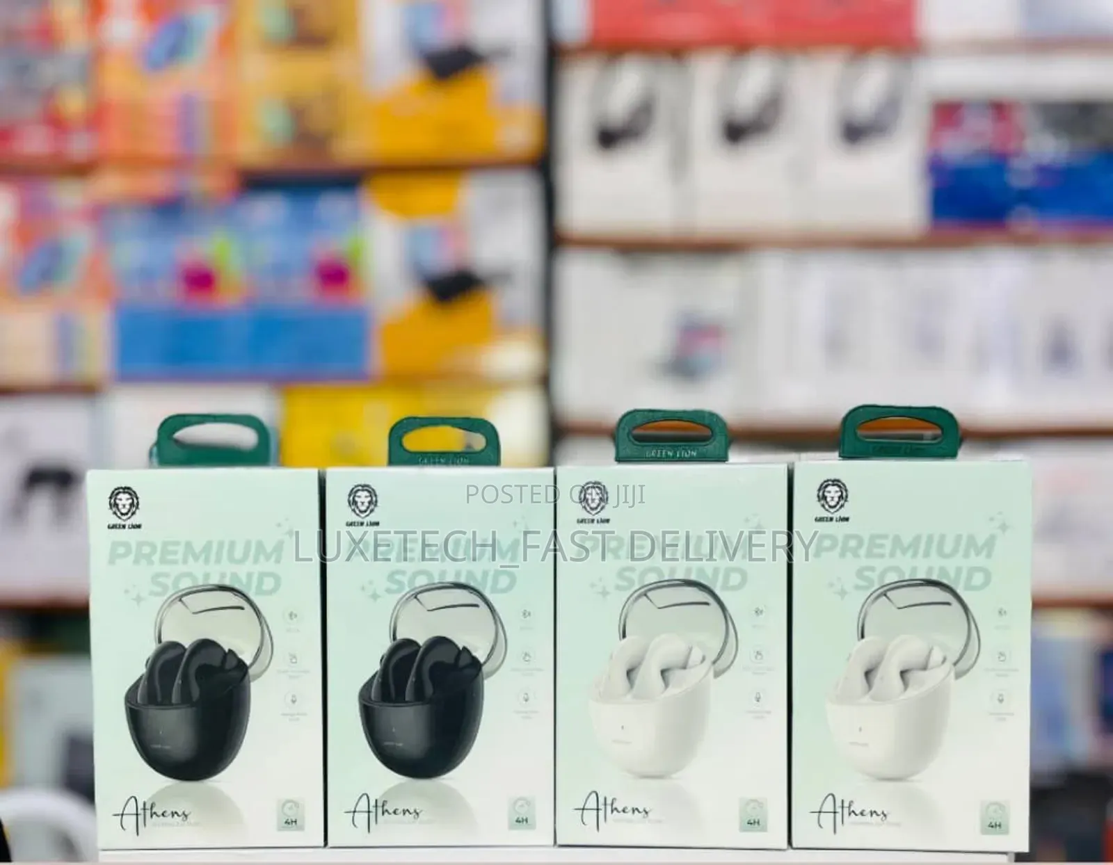 Green Lion Athens Premium Sound Wireless Earbuds