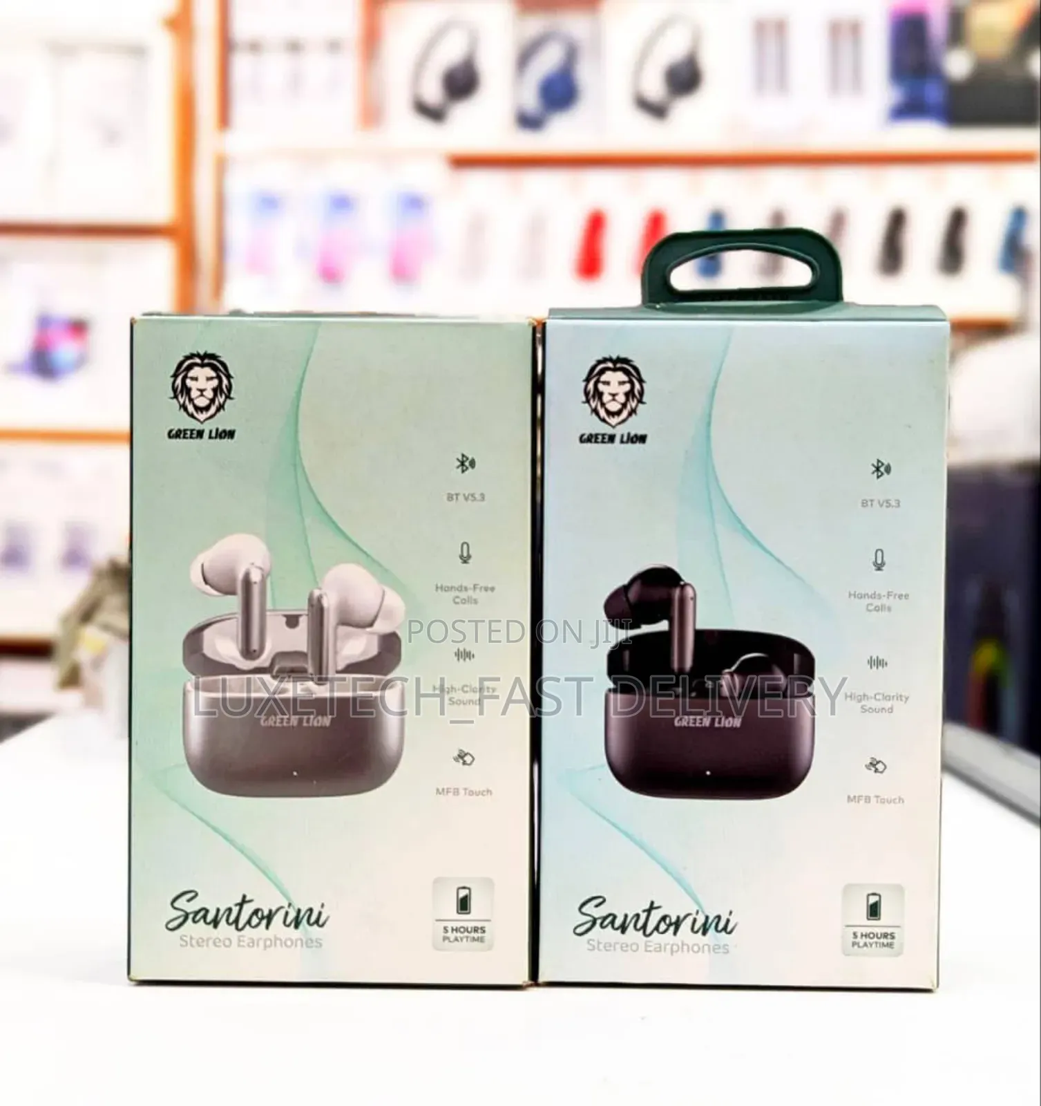 Green Lion Santorini Audio Artist Stereo Earphones