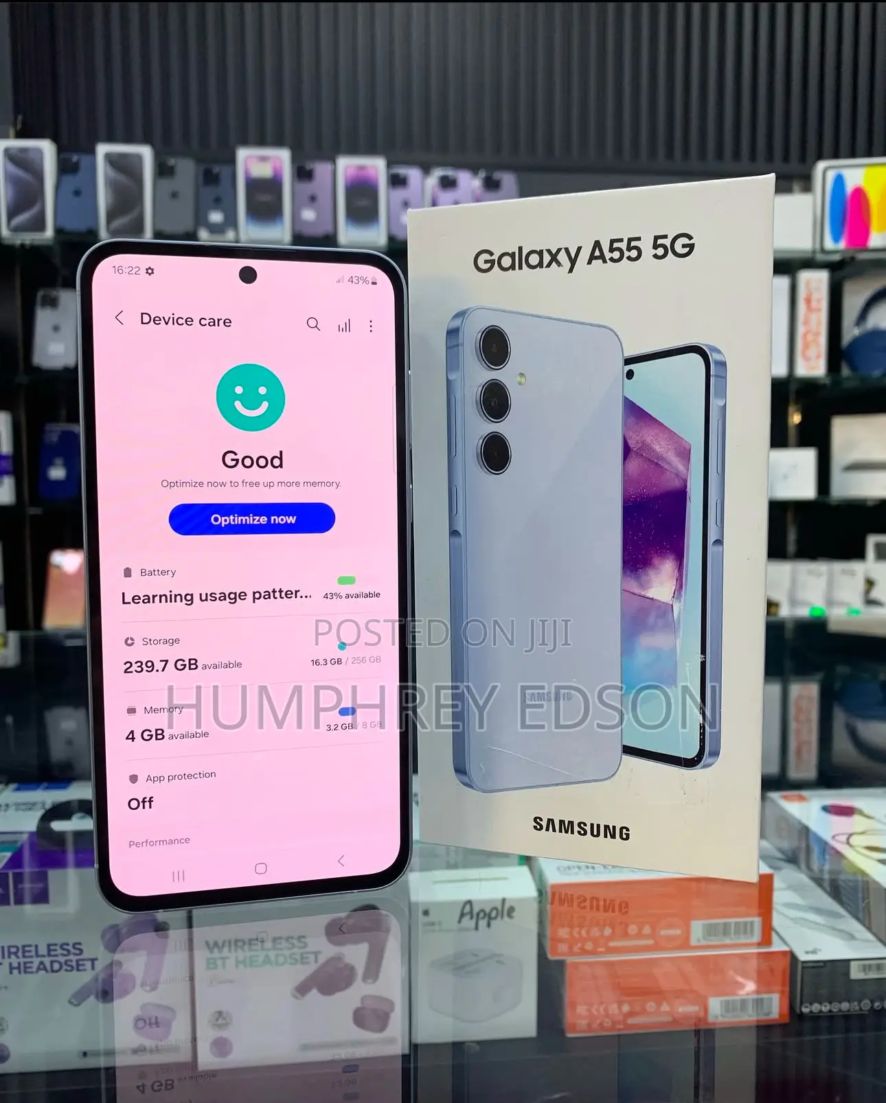 New Samsung Galaxy A55 128 GB Silver