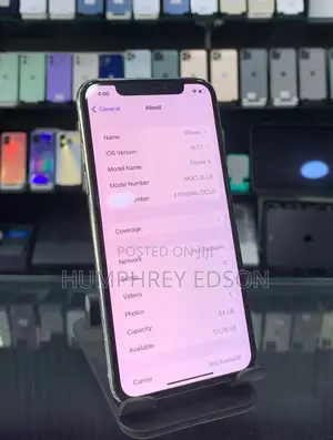 Apple iPhone X 64 GB Silver