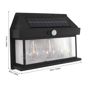 Taa Za Solar Za Ukutani Kubwa Za Bulb 3 Zinapatikana