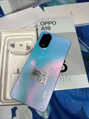 New Oppo A18 128 GB Blue