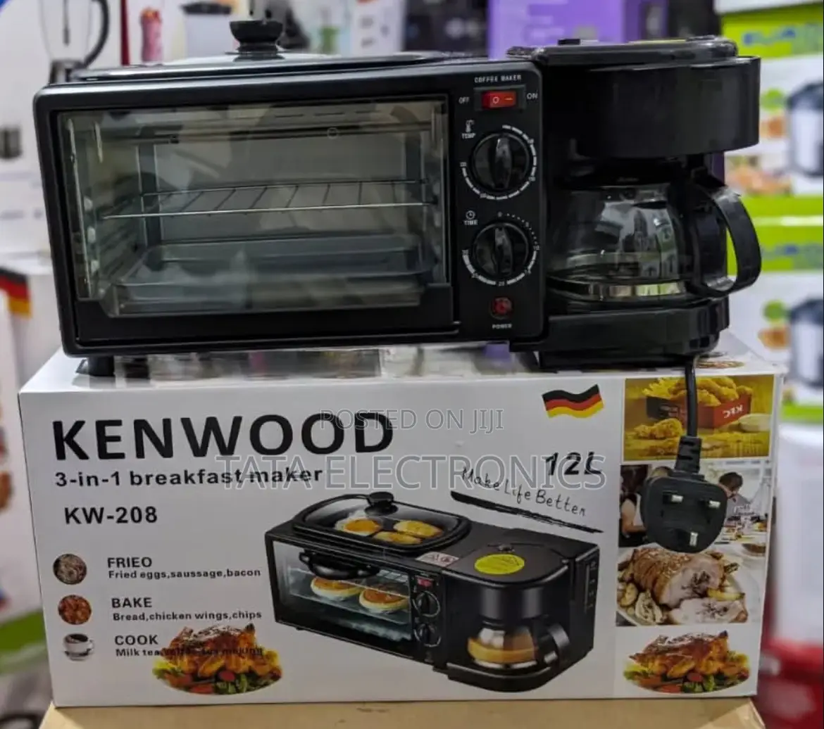 Kenwood Breakfast Maker 12 Liter 3-In1 || KW-208