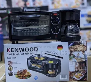Kenwood Breakfast Maker 12 Liter 3-In1 || KW-208