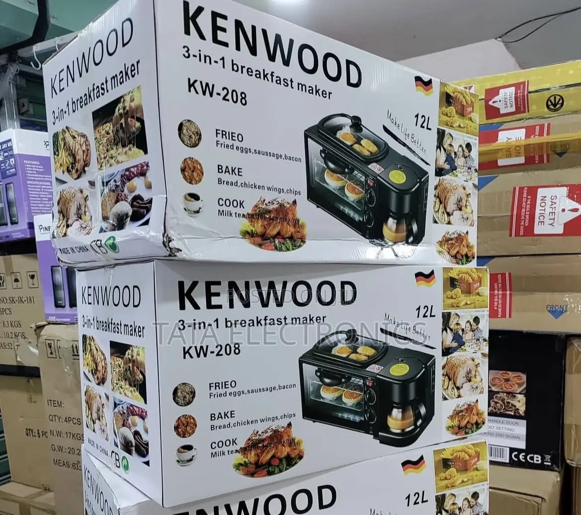 Kenwood Breakfast Maker 12 Liter 3-In1 || KW-208