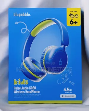 Bluepebble KD80 Kids Wireless Headphones - Blue