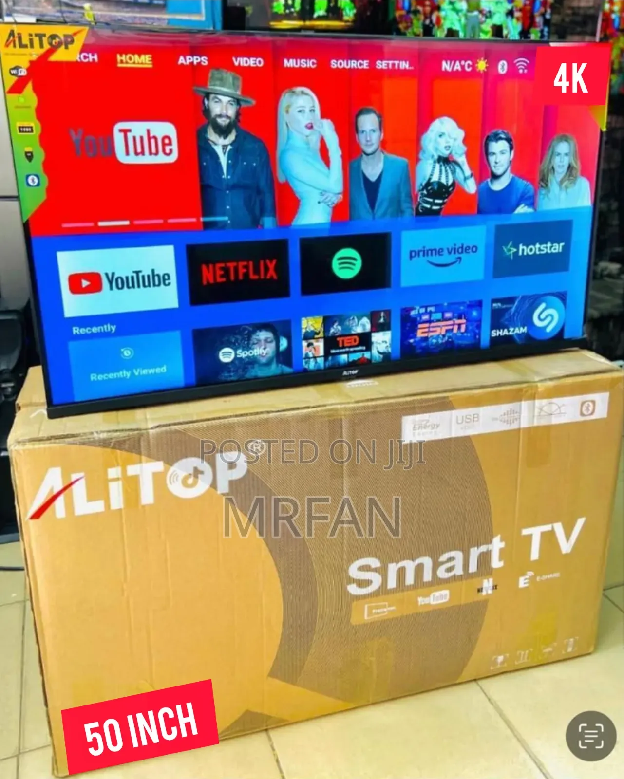 Altop Smart Uhd Tv 50 Inch Mpya