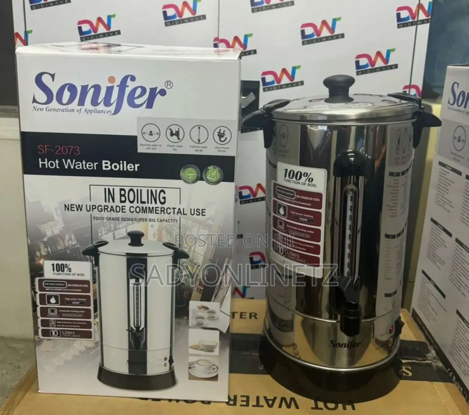 Hot Water Boiling 10L