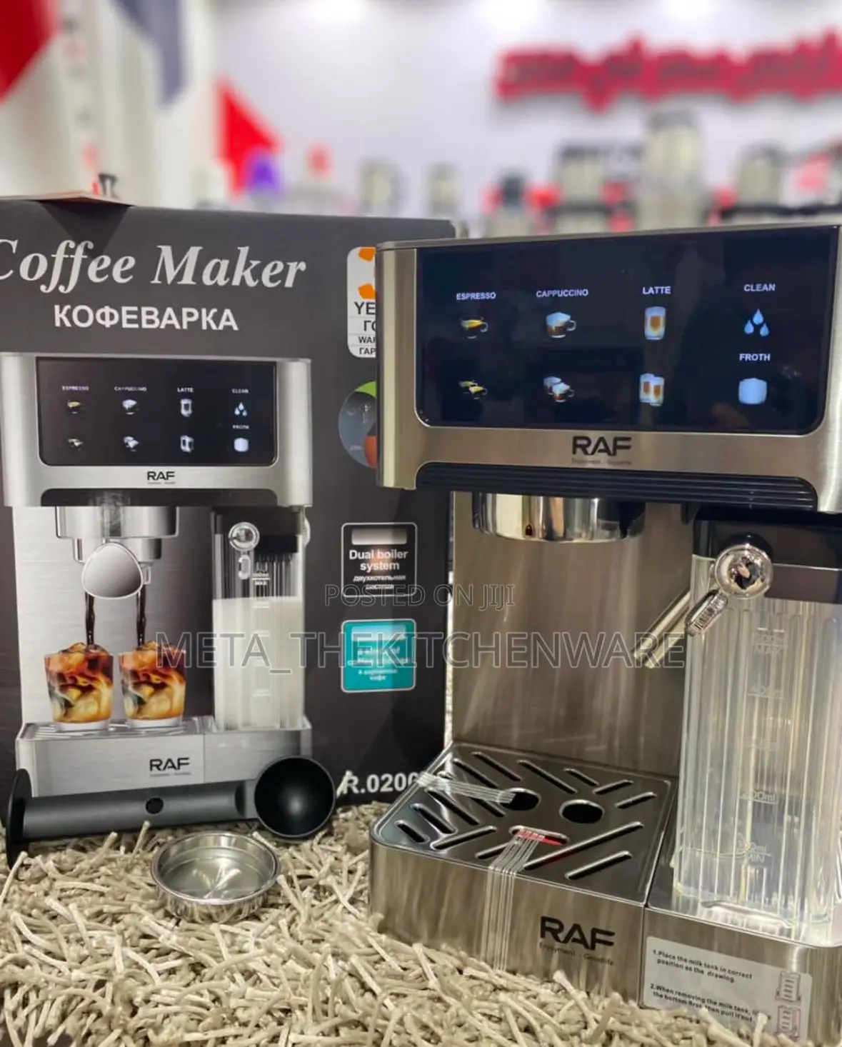Raf Multifunction Expressio Coffee Maker 1.8L