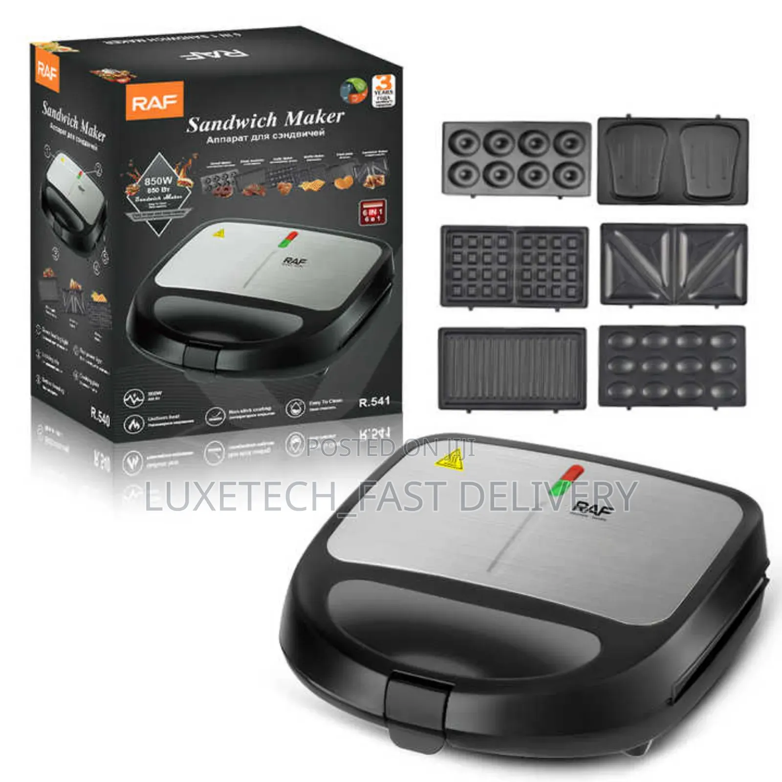 Raf Sandwich Maker 6 in 1