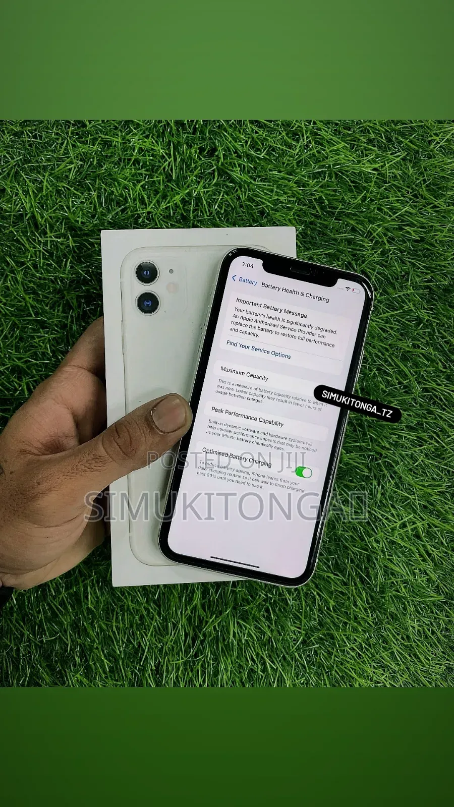 New Apple iPhone 11 128 GB White