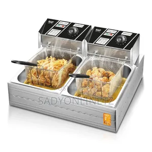Double Deep Fryer 6+6l