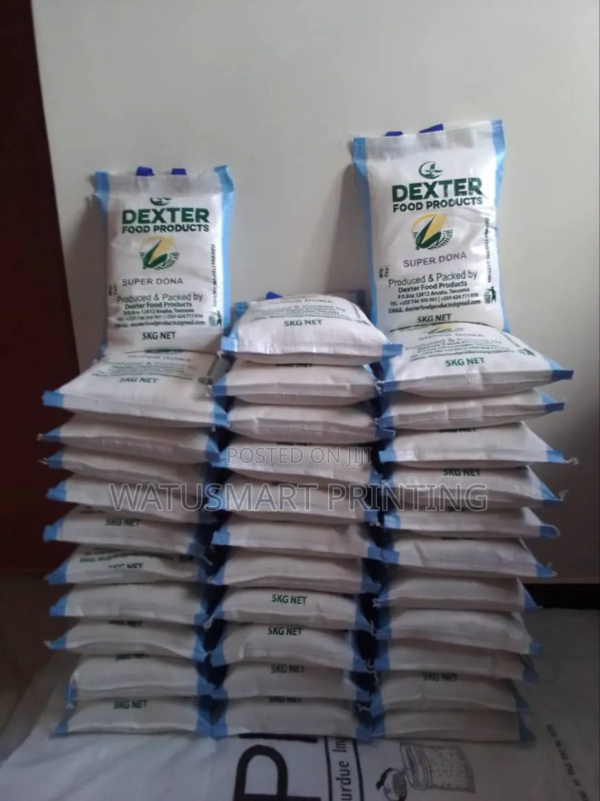 Tunaprint Mifuko Ya 5kg Ya Kuweka Unga