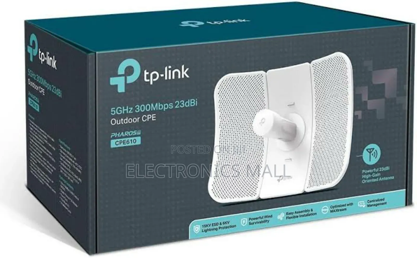 Tp-Link Cpe610 Outdoor 5nghz 300mbps 23dbi