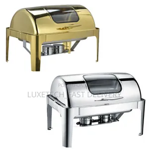 Buffet Food Warmer Metal Cafeteria Equipment for Restaurants