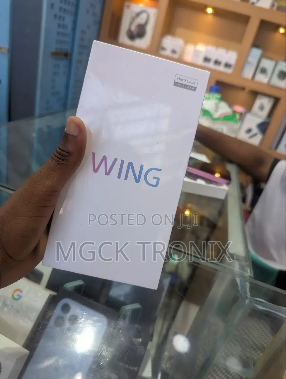 New LG Wing 5G 256 GB Black