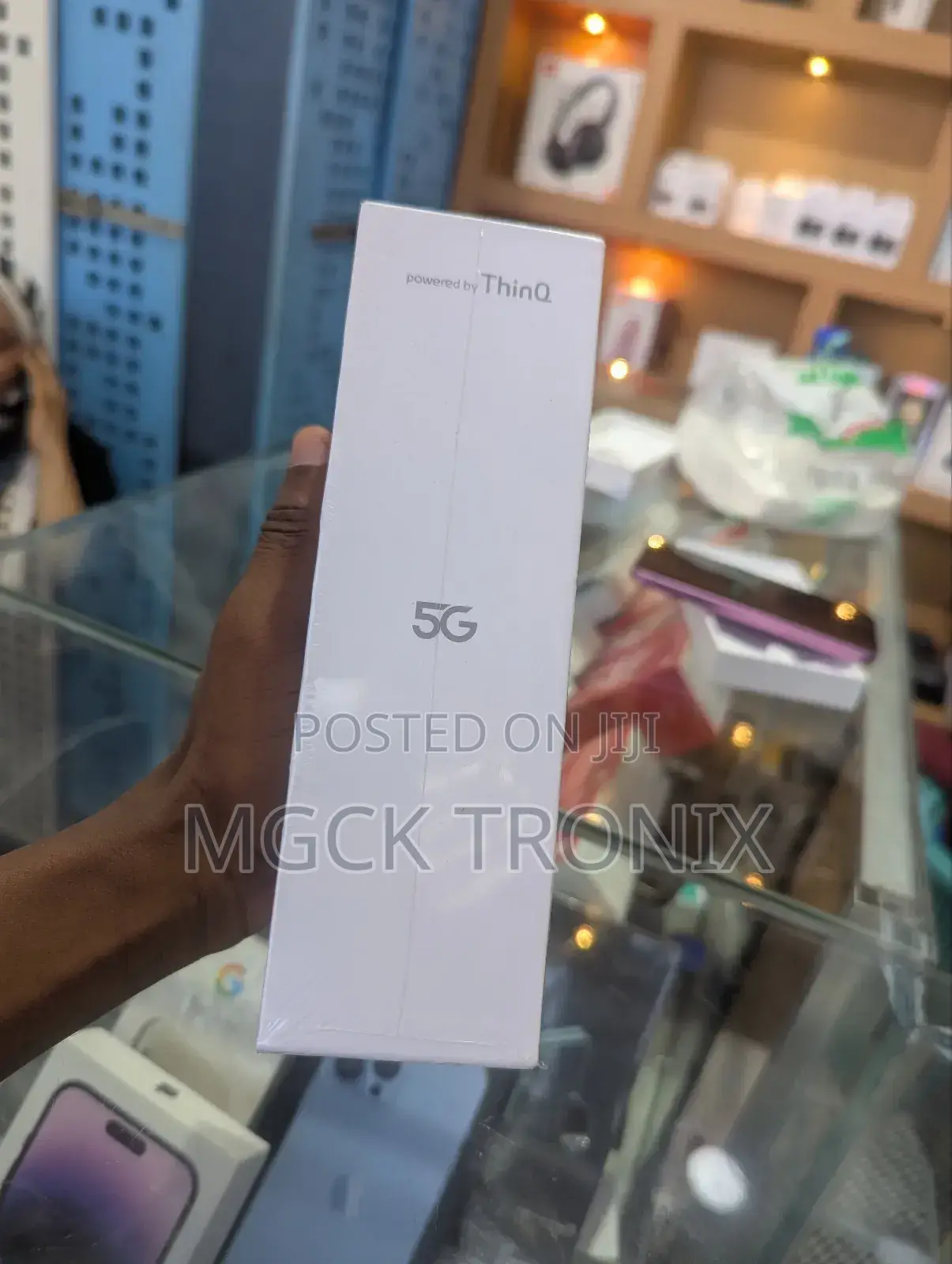 New LG Wing 5G 256 GB Black