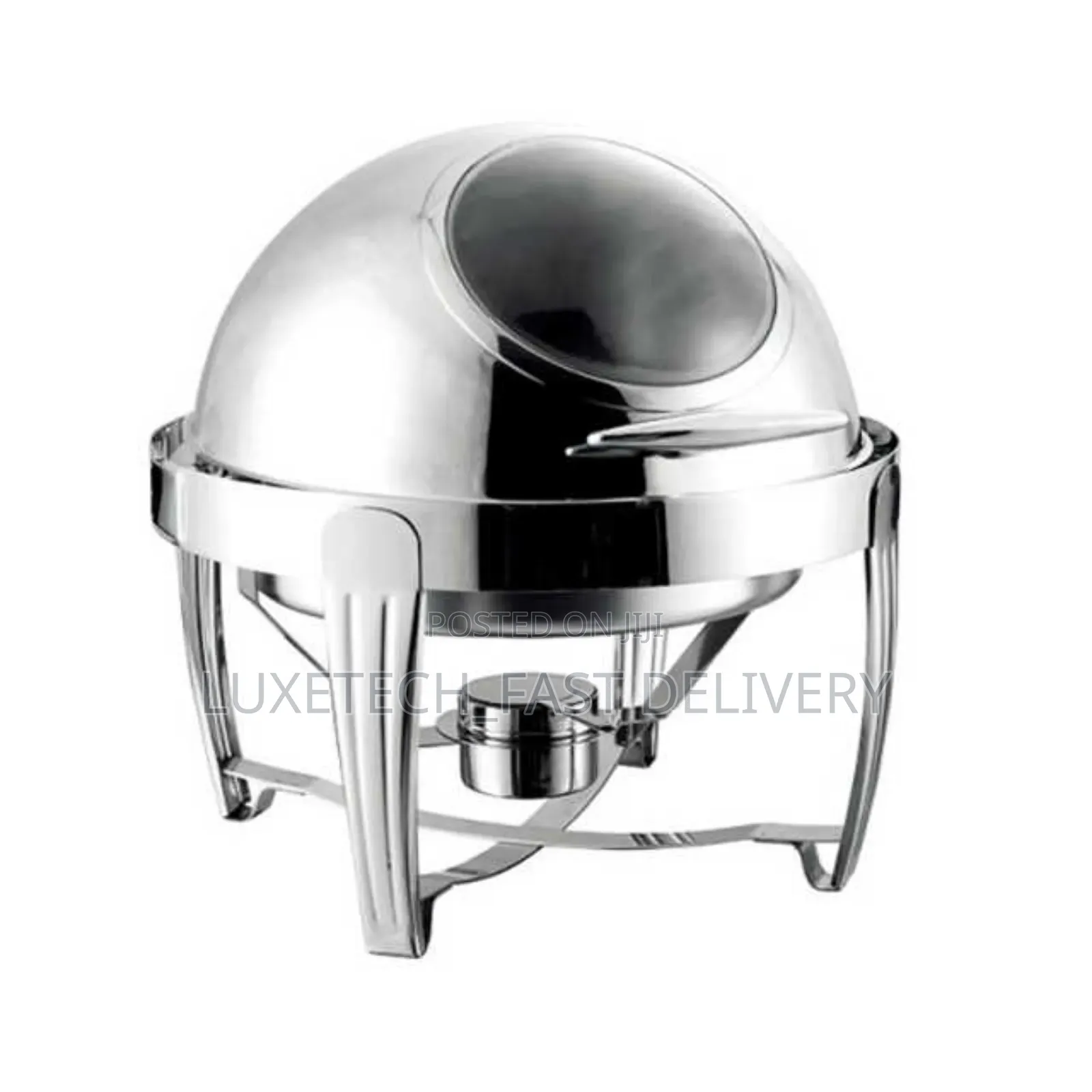 Chafing Dish Set Food Warmer Buffet 6L With Glass Window