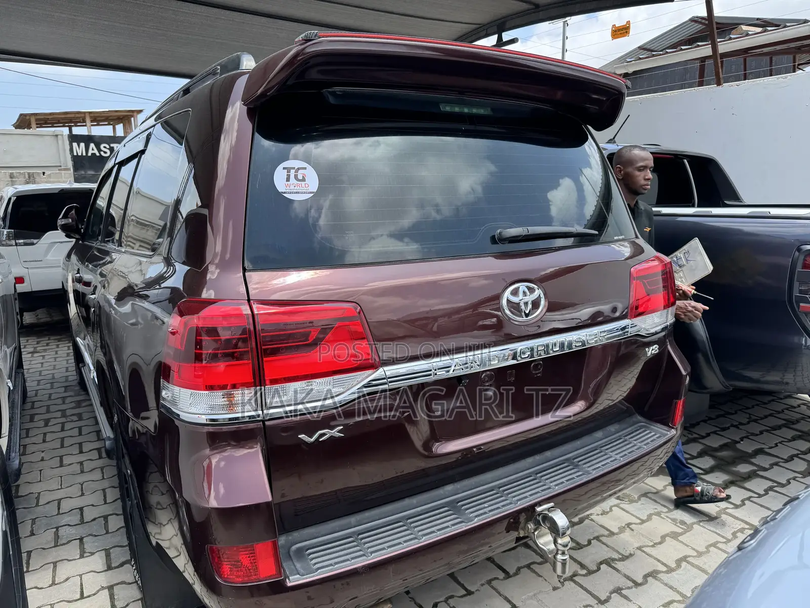 Toyota Land Cruiser 2008 Brown