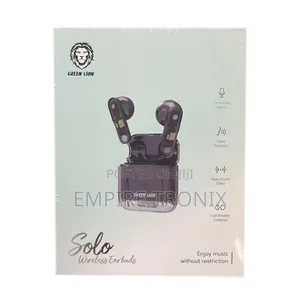 Green Lion Solo Wireless Earbuds Black