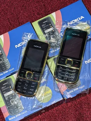 New Nokia 2700 classic Gold