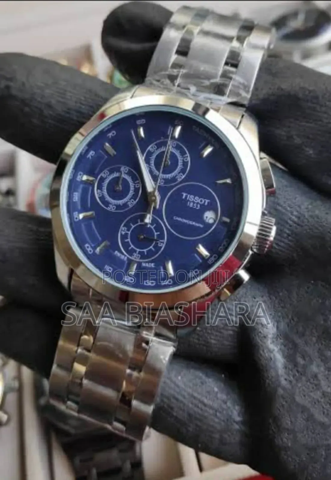 Be Classy With Tissot Watch Silver and Blue