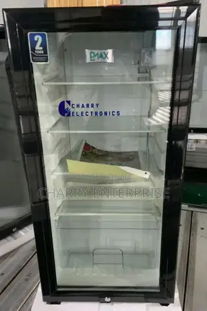 Pmax Show Case Fridge/ Beverage Cooler Capacity :- 90L